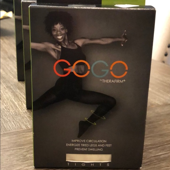 clearance🤑 GOGO by Therafirm Gradient Compression High Waisted Tights - Picture 3 of 11